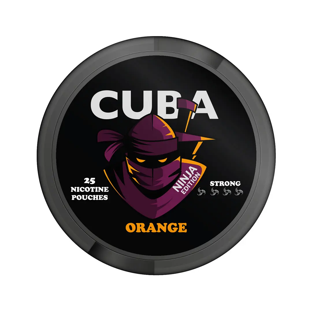 Orange Nicotine Pouches by Cuba Ninja 30mg